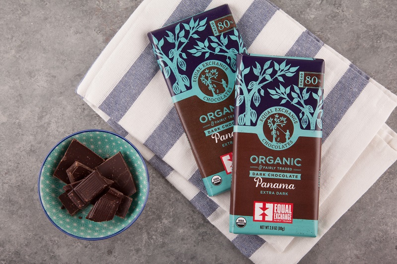 Our organic chocolate bars are soy free