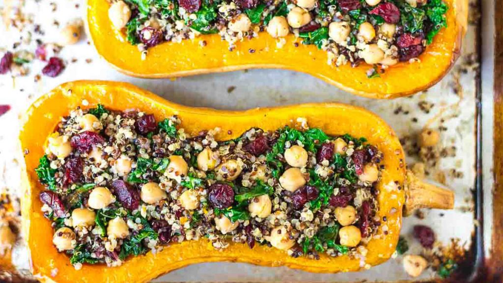 Butternut Squash Stuffed with Maftoul - The Equal Exchange Blog