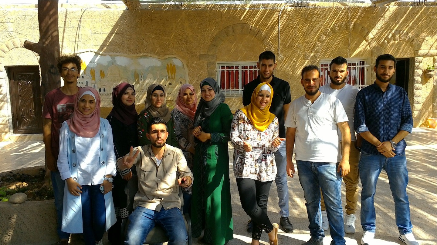 youth agronomists in Palestine